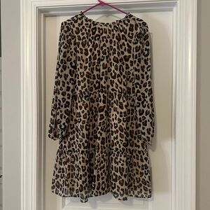 Leopard Print Loft Dress